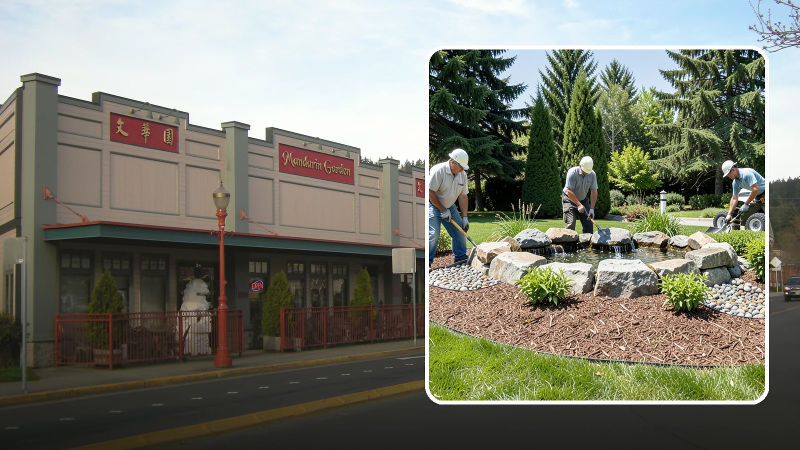 Bubbling Rock Installation in Issaquah, King County, WA - We install self-contained bubbling rock features that add the soothing sound of water without the upkeep of a pond.