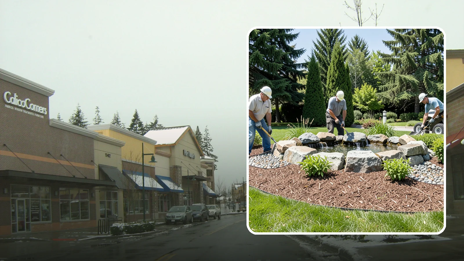 Bubbling Rock Installation in Mill Creek, Snohomish County, WA - We install self-contained bubbling rock features that add the soothing sound of water without the upkeep of a pond.