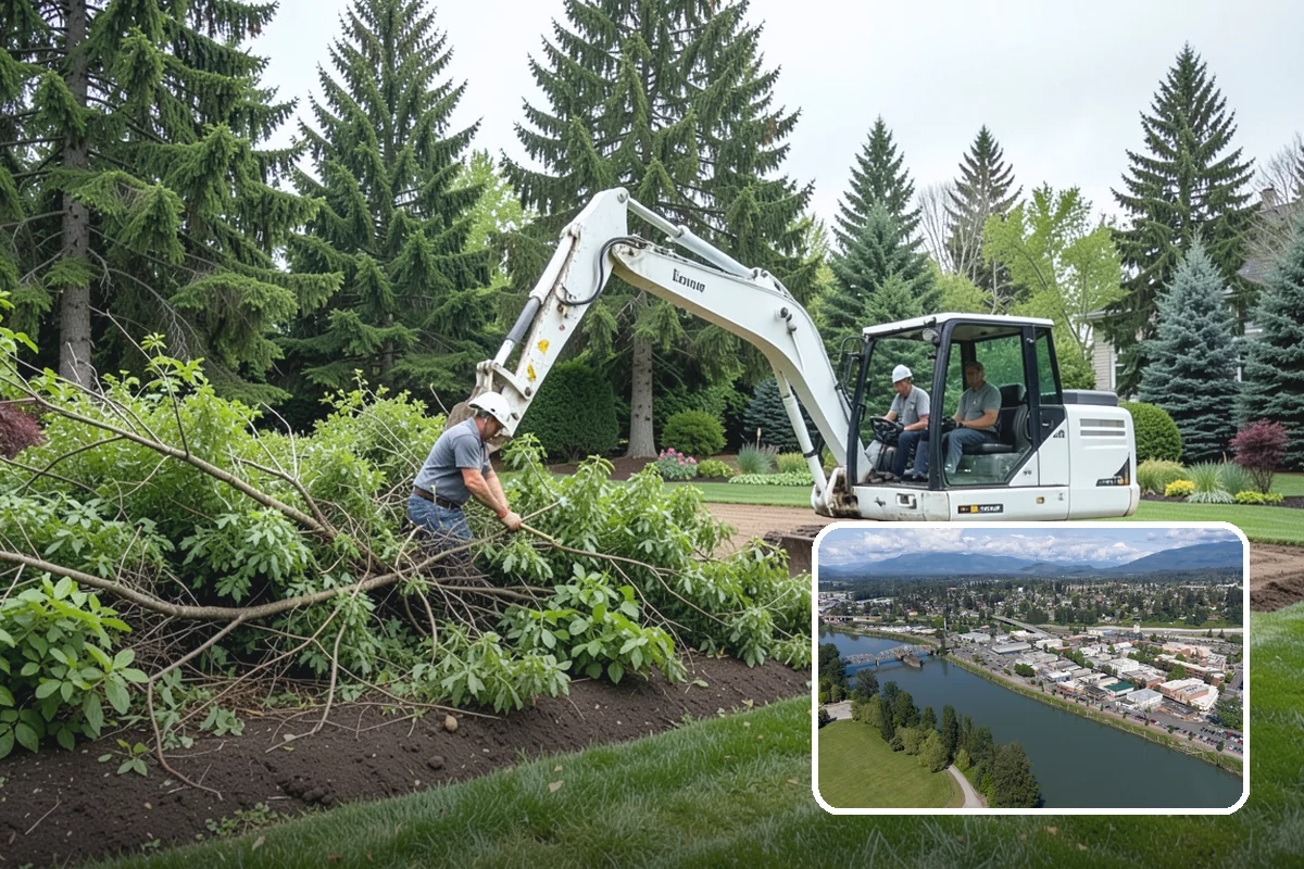 Bubbling Rock Installation in Mount Vernon, Skagit County, WA - Soothing water sound with low maintenance