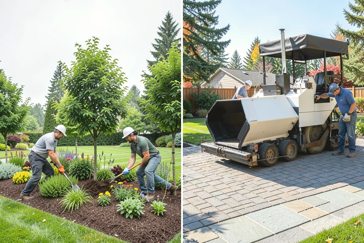 Bubbling Rock Installation in Mountlake Terrace, Snohomish County, WA - Select stone and a location that fits the landscape