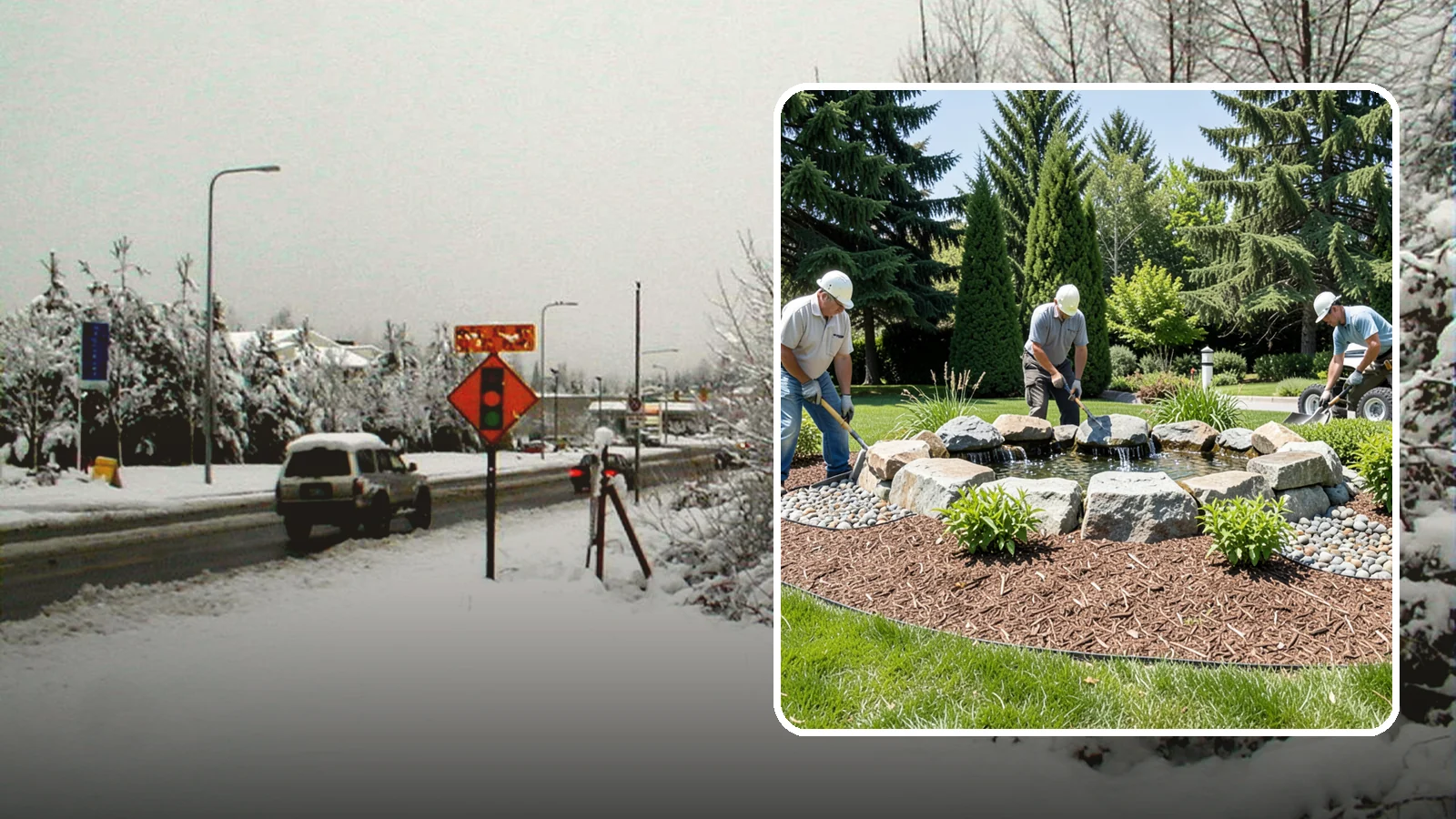 Bubbling Rock Installation in Newcastle, King County, WA - We install self-contained bubbling rock features that add the soothing sound of water without the upkeep of a pond.