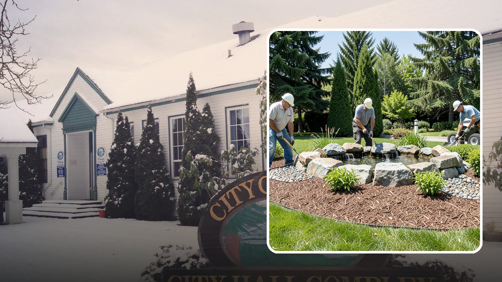 Bubbling Rock Installation in Pacific, King County, WA - We install self-contained bubbling rock features that add the soothing sound of water without the upkeep of a pond.
