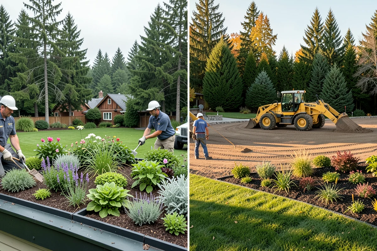 Bubbling Rock Installation in SeaTac, King County, WA - Select stone and a location that fits the landscape