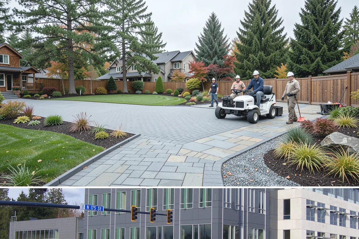 Bubbling Rock Installation in Shoreline, King County, WA - Bubbling rocks can be installed in most seasons, though drier spring-to-fall conditions make excavation and stone setting easier...