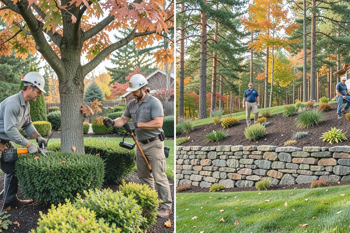 Bubbling Rock Installation in Sumner, Pierce County, WA - Select stone and a location that fits the landscape