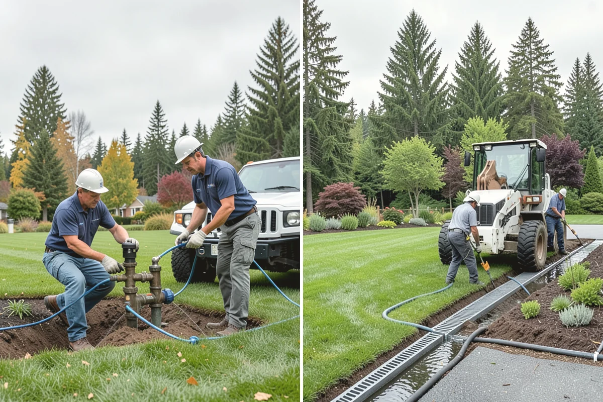 Bubbling Rock Installation in Tacoma, Pierce County, WA - Select stone and a location that fits the landscape