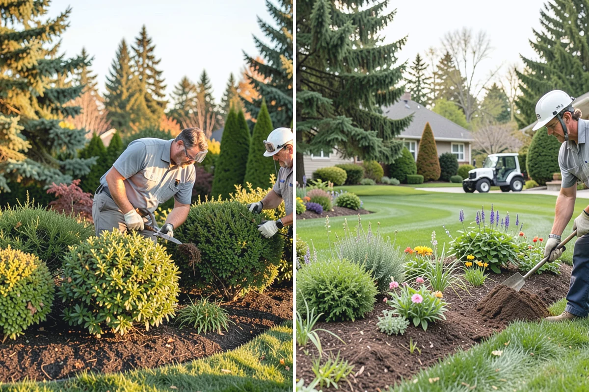 Bubbling Rock Installation in Wilkeson, Pierce County, WA - Select stone and a location that fits the landscape