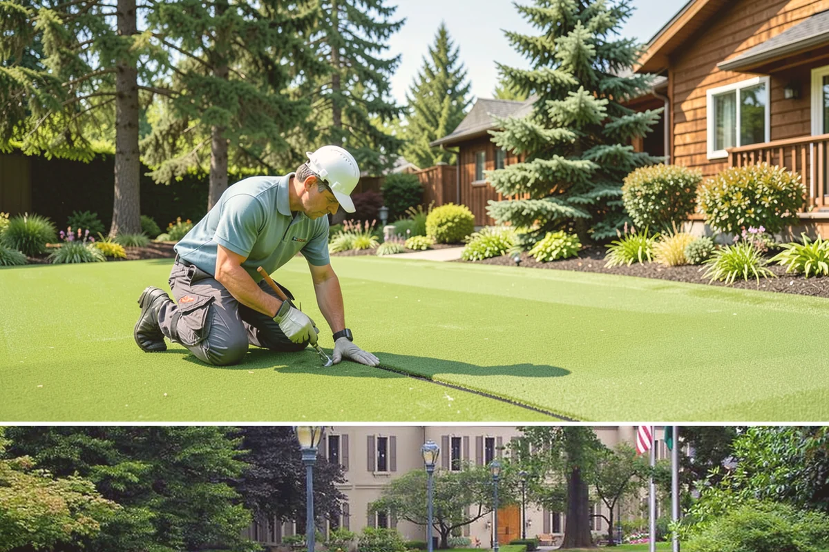 Bubbling Rock Installation in Woodinville, King County, WA - Bubbling rocks can be installed in most seasons, though drier spring-to-fall conditions make excavation and stone setting easier...