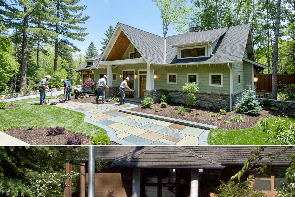 Bubbling Rock Installation in Yarrow Point, King County, WA - Bubbling rocks can be installed in most seasons, though drier spring-to-fall conditions make excavation and stone setting easier...