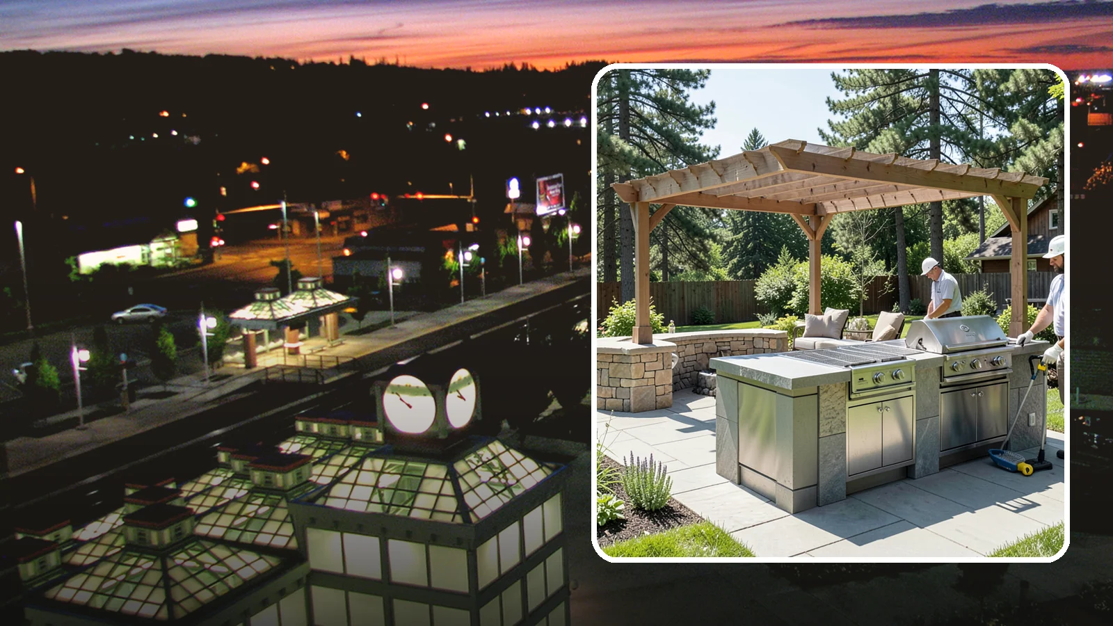 Built-in BBQ Installation in Auburn, King County, WA - Built-in grill islands that give you a permanent, polished cooking station right on your patio.