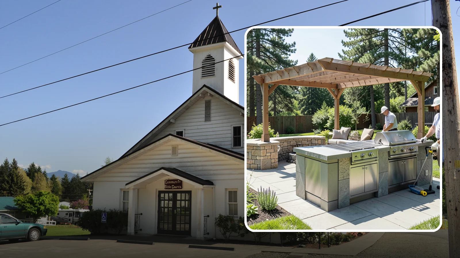 Built-in BBQ Installation in Concrete, Skagit County, WA - Built-in grill islands that give you a permanent, polished cooking station right on your patio.