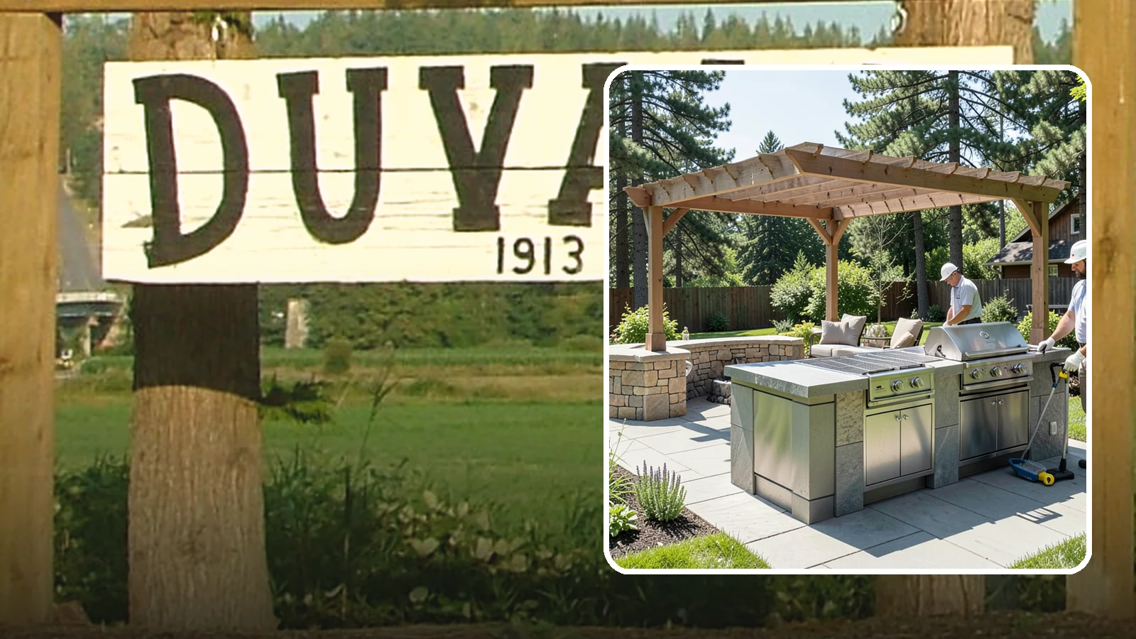Built-in BBQ Installation in Duvall, King County, WA - Built-in grill islands that give you a permanent, polished cooking station right on your patio.