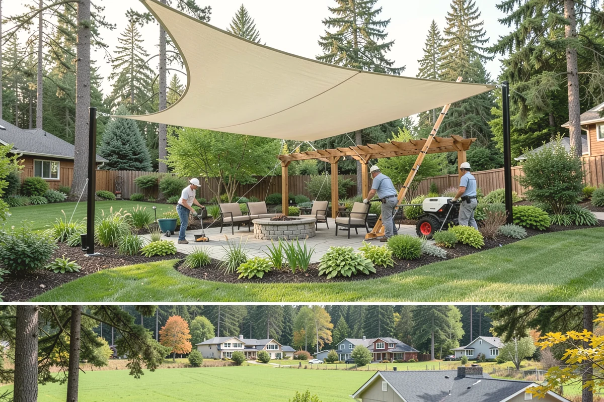 Built-in BBQ Installation in Lyman, Skagit County, WA - Best built spring through fall.