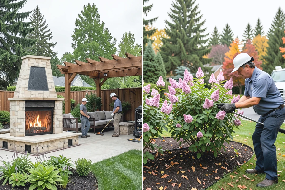 Built-in BBQ Installation in Redmond, King County, WA - Design the island and grill placement