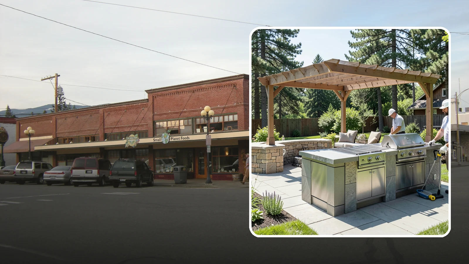 Built-in BBQ Installation in Sedro-Woolley, Skagit County, WA - Built-in grill islands that give you a permanent, polished cooking station right on your patio.