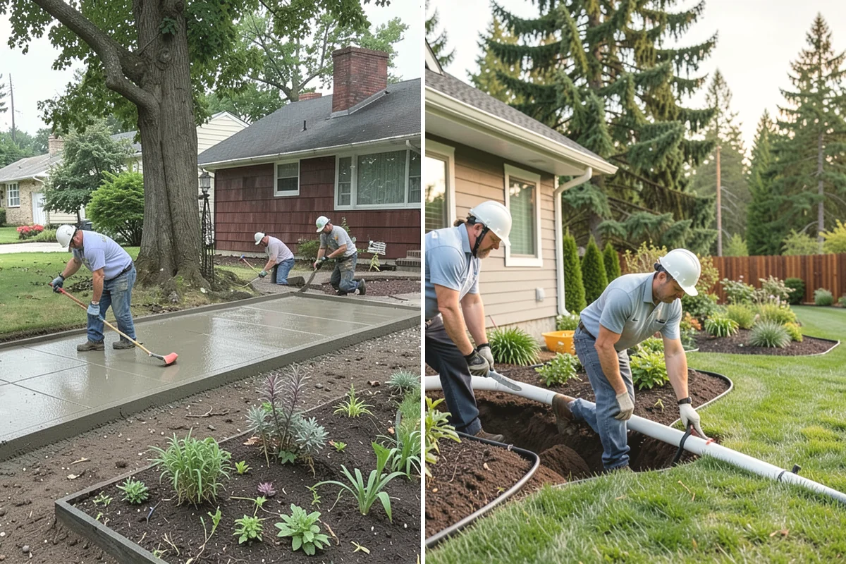 Built-in BBQ Installation in Yarrow Point, King County, WA - Design the island and grill placement