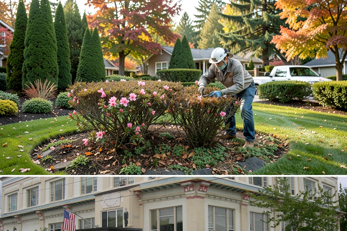 Bulb Planting in Anacortes, Skagit County, WA - Planted in fall for spring bloom