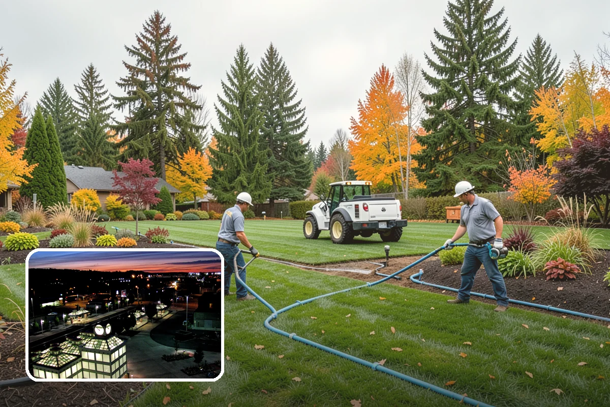 Bulb Planting in Auburn, King County, WA - Earliest color of the season