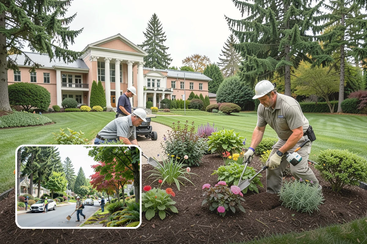 Bulb Planting in Beaux Arts Village, King County, WA - Earliest color of the season