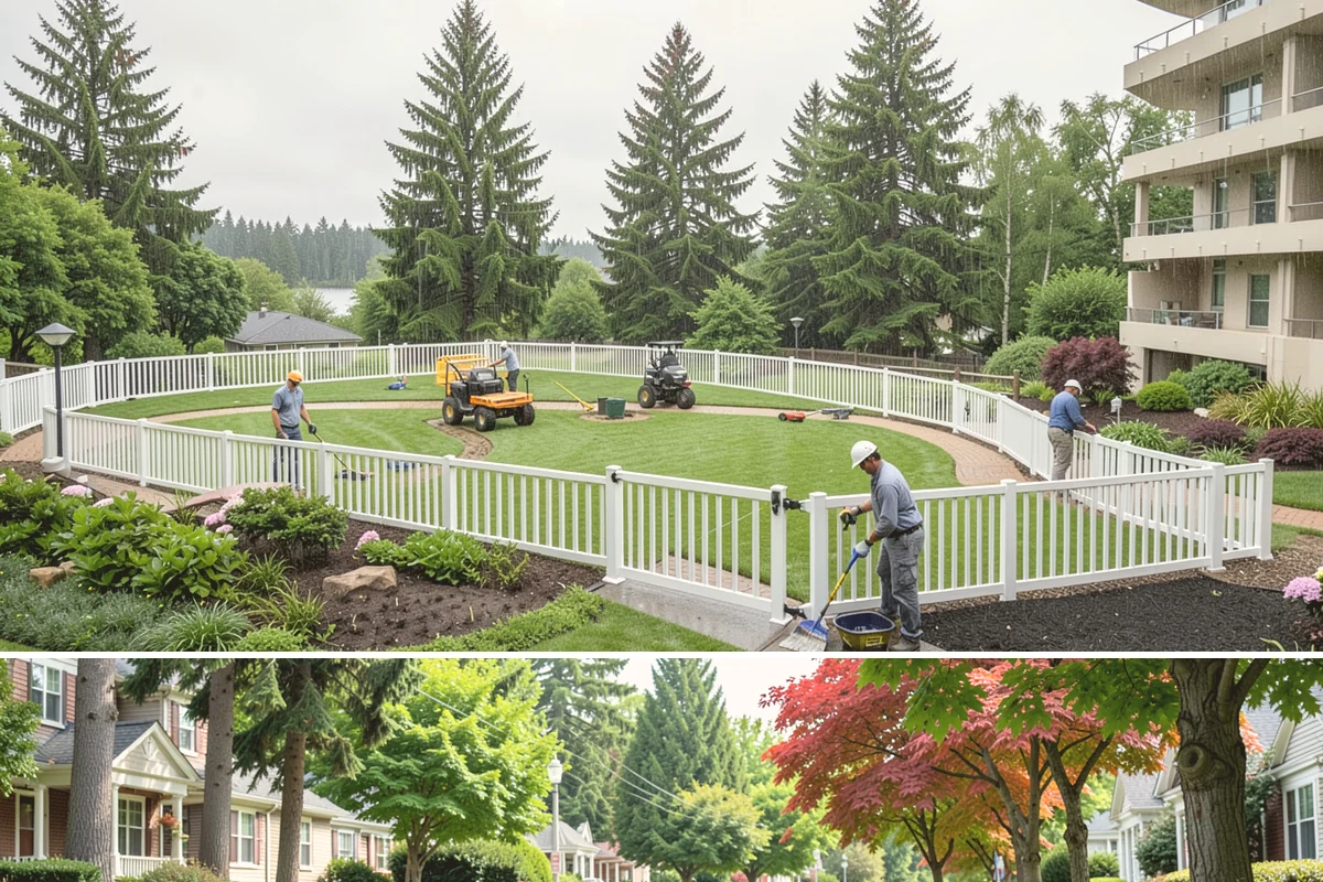 Bulb Planting in Beaux Arts Village, King County, WA - Planted in fall for spring bloom