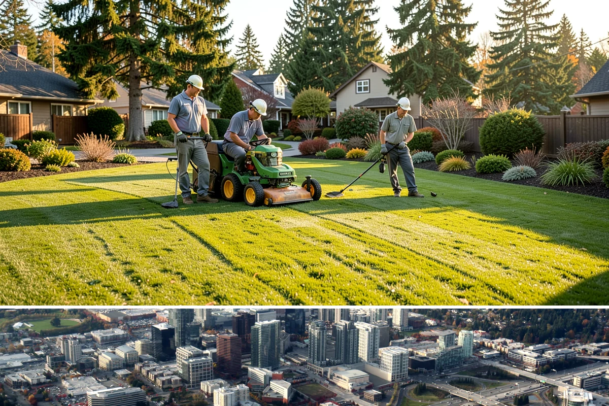 Bulb Planting in Bellevue, King County, WA - Planted in fall for spring bloom