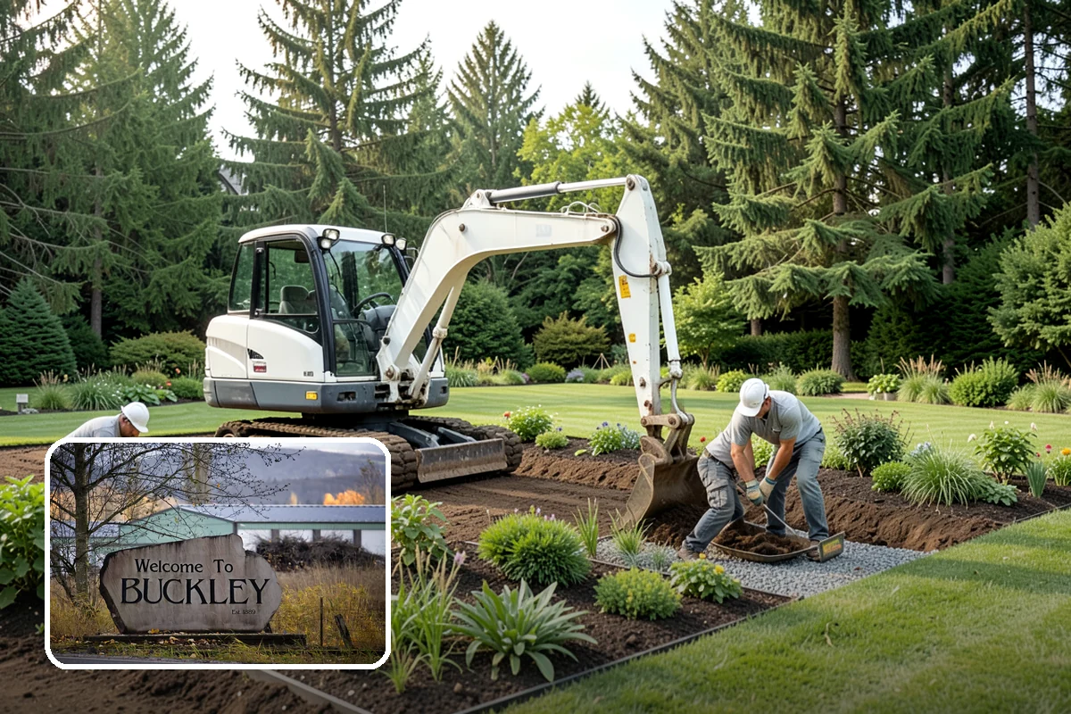Bulb Planting in Buckley, Pierce County, WA - Earliest color of the season