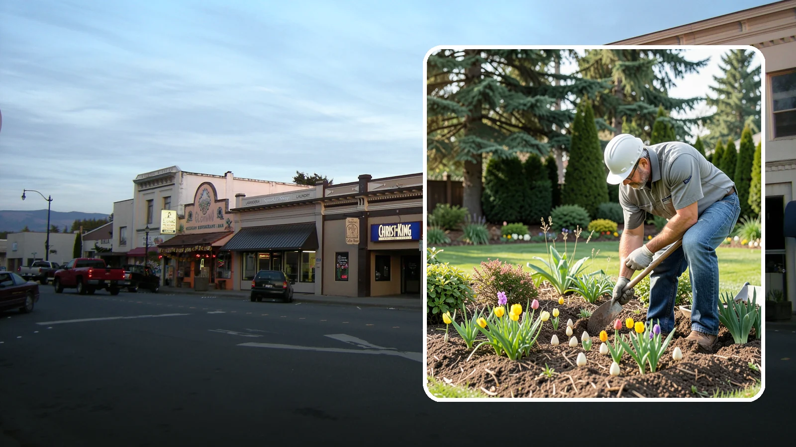 Bulb Planting in Burlington, Skagit County, WA - Spring and seasonal bulbs planted in fall for waves of early color when the garden needs it most.