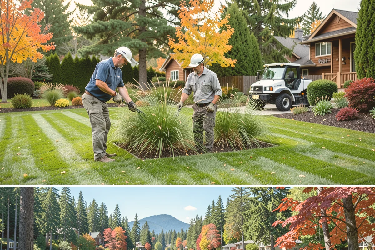 Bulb Planting in Covington, King County, WA - Planted in fall for spring bloom