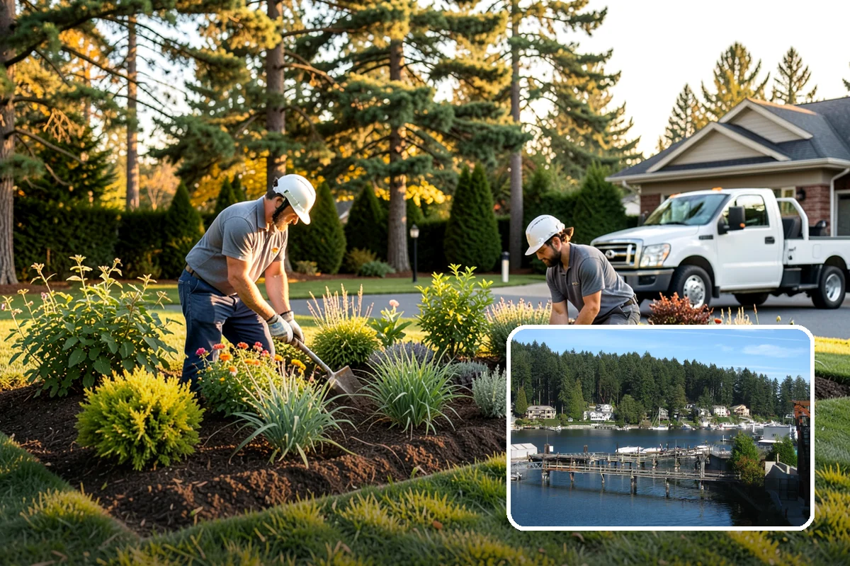 Bulb Planting in Gig Harbor, Pierce County, WA - Earliest color of the season