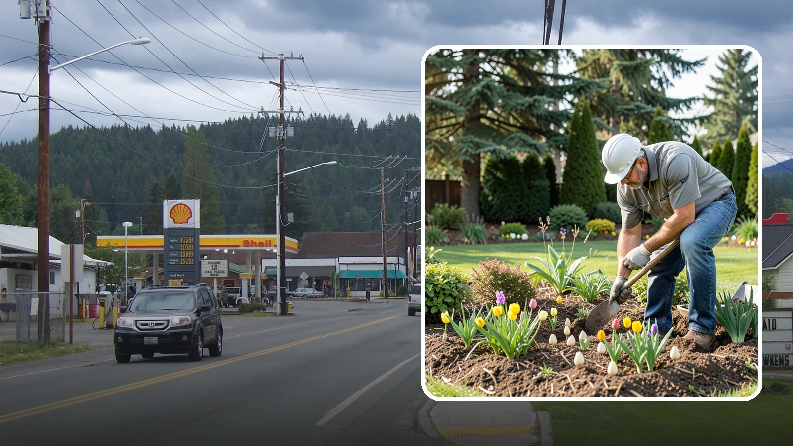 Bulb Planting in Granite Falls, Snohomish County, WA - Spring and seasonal bulbs planted in fall for waves of early color when the garden needs it most.