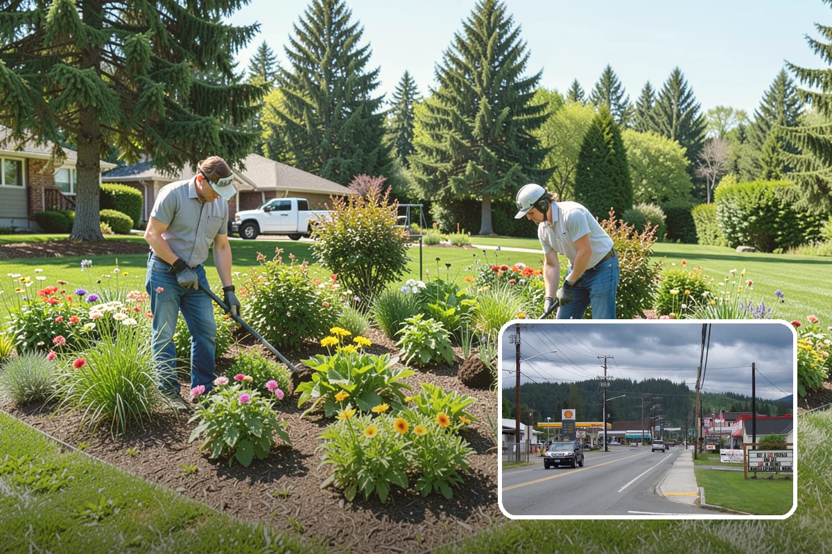 Bulb Planting in Granite Falls, Snohomish County, WA - Earliest color of the season
