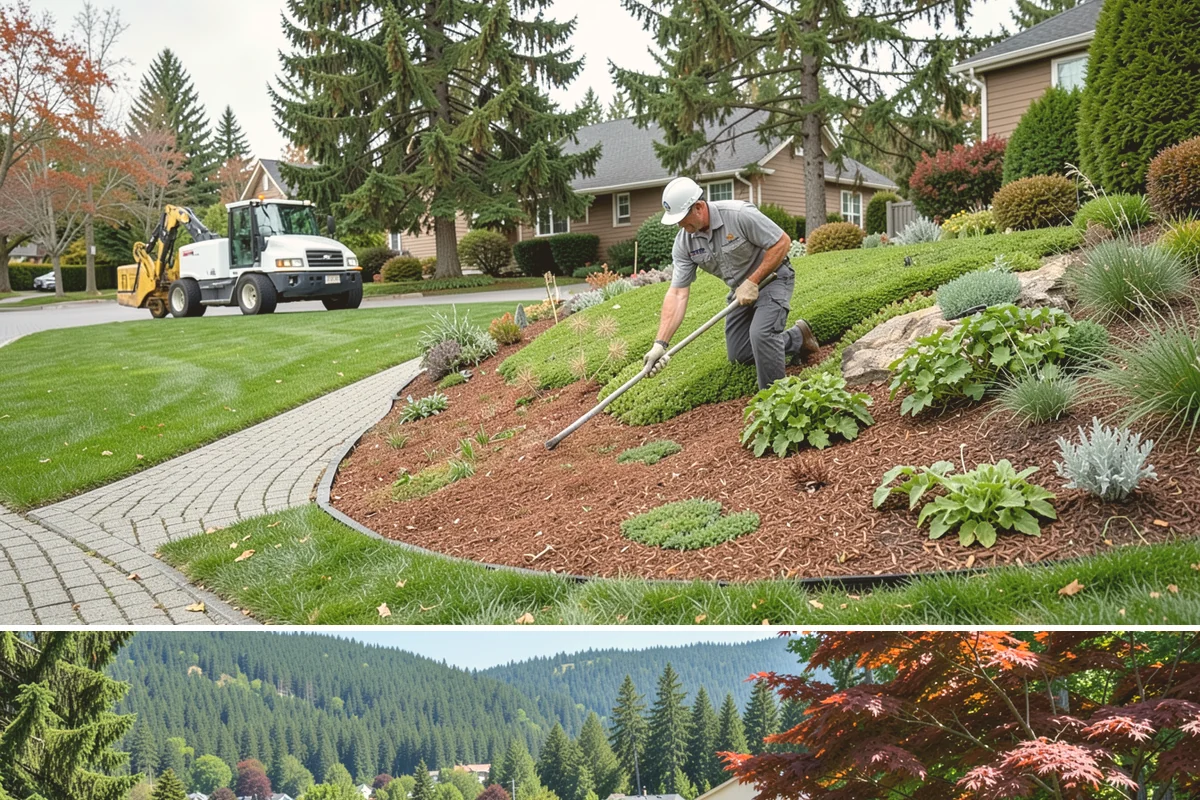 Bulb Planting in Index, Snohomish County, WA - Planted in fall for spring bloom