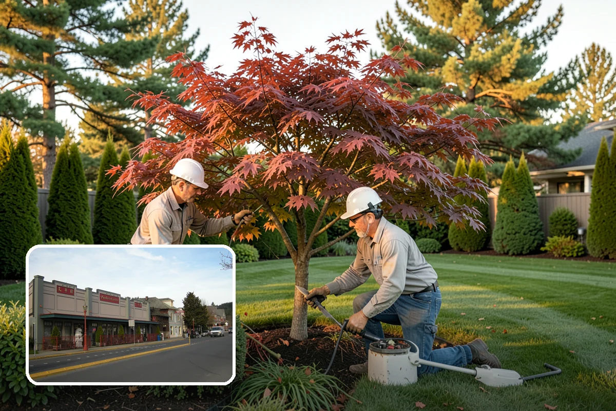 Bulb Planting in Issaquah, King County, WA - Earliest color of the season