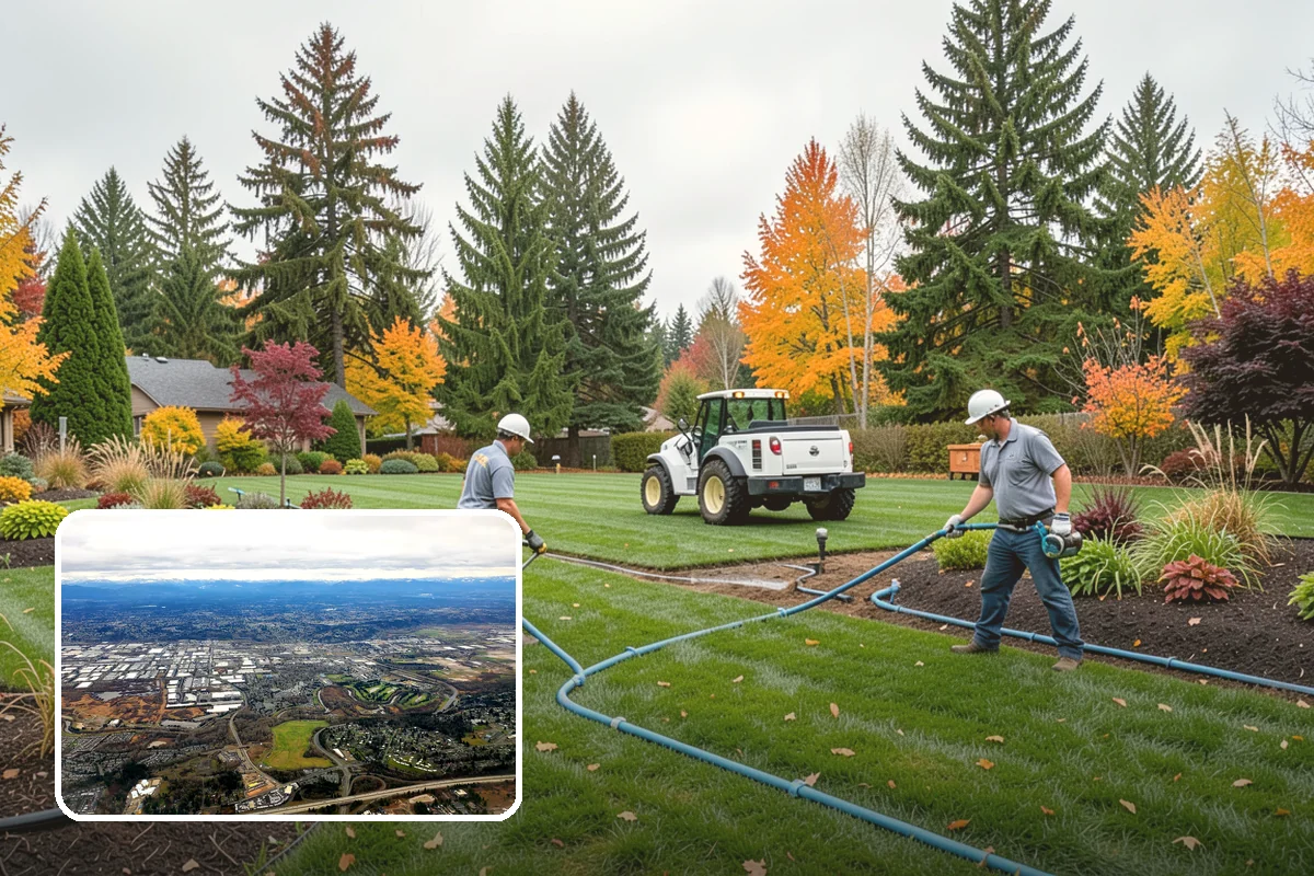 Bulb Planting in Kent, King County, WA - Earliest color of the season