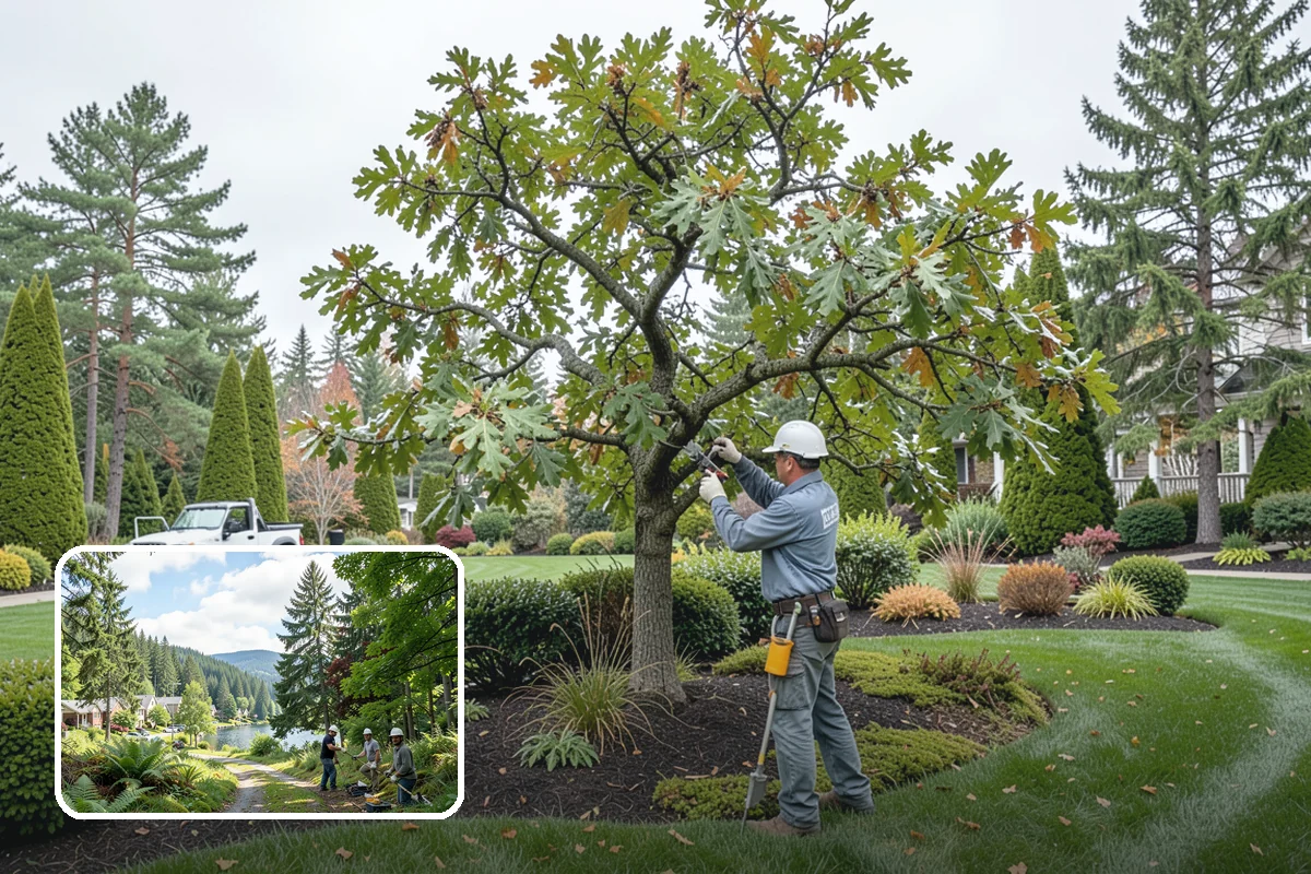 Bulb Planting in Lake Forest Park, King County, WA - Earliest color of the season