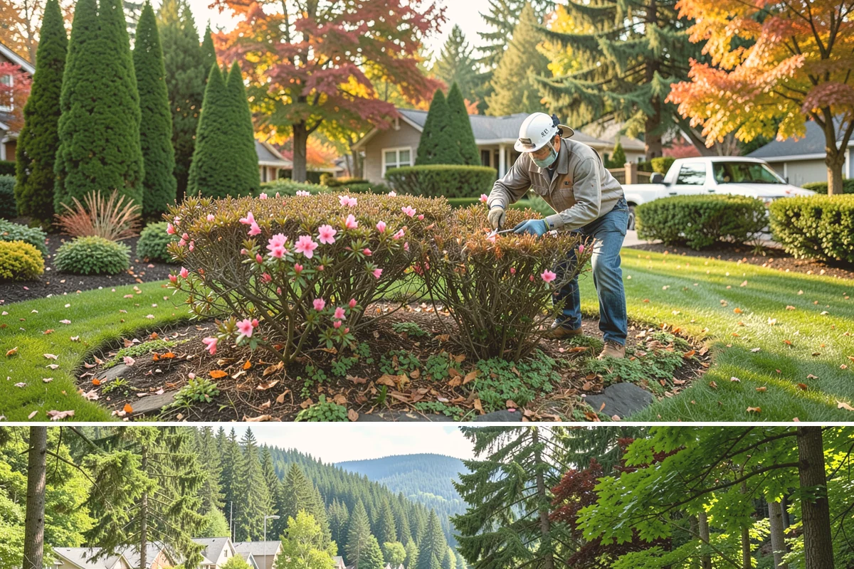 Bulb Planting in Lake Forest Park, King County, WA - Planted in fall for spring bloom