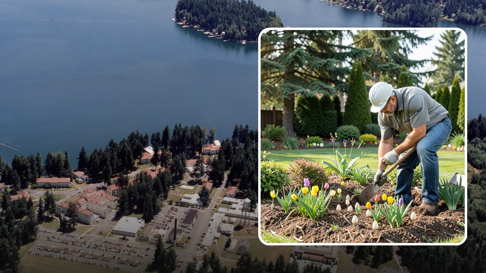 Bulb Planting in Lakewood, Pierce County, WA - Spring and seasonal bulbs planted in fall for waves of early color when the garden needs it most.