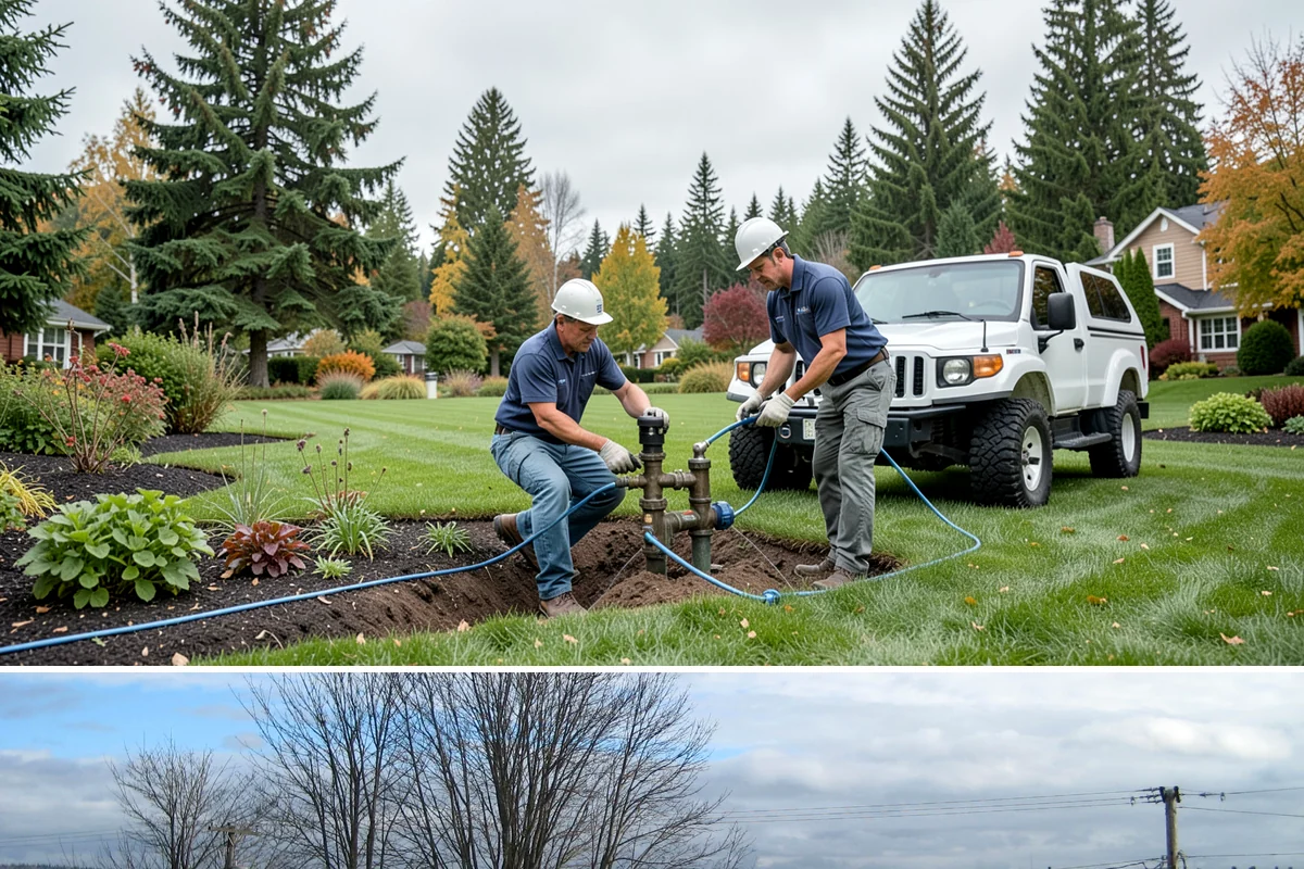 Bulb Planting in Langley, Island County, WA - Planted in fall for spring bloom