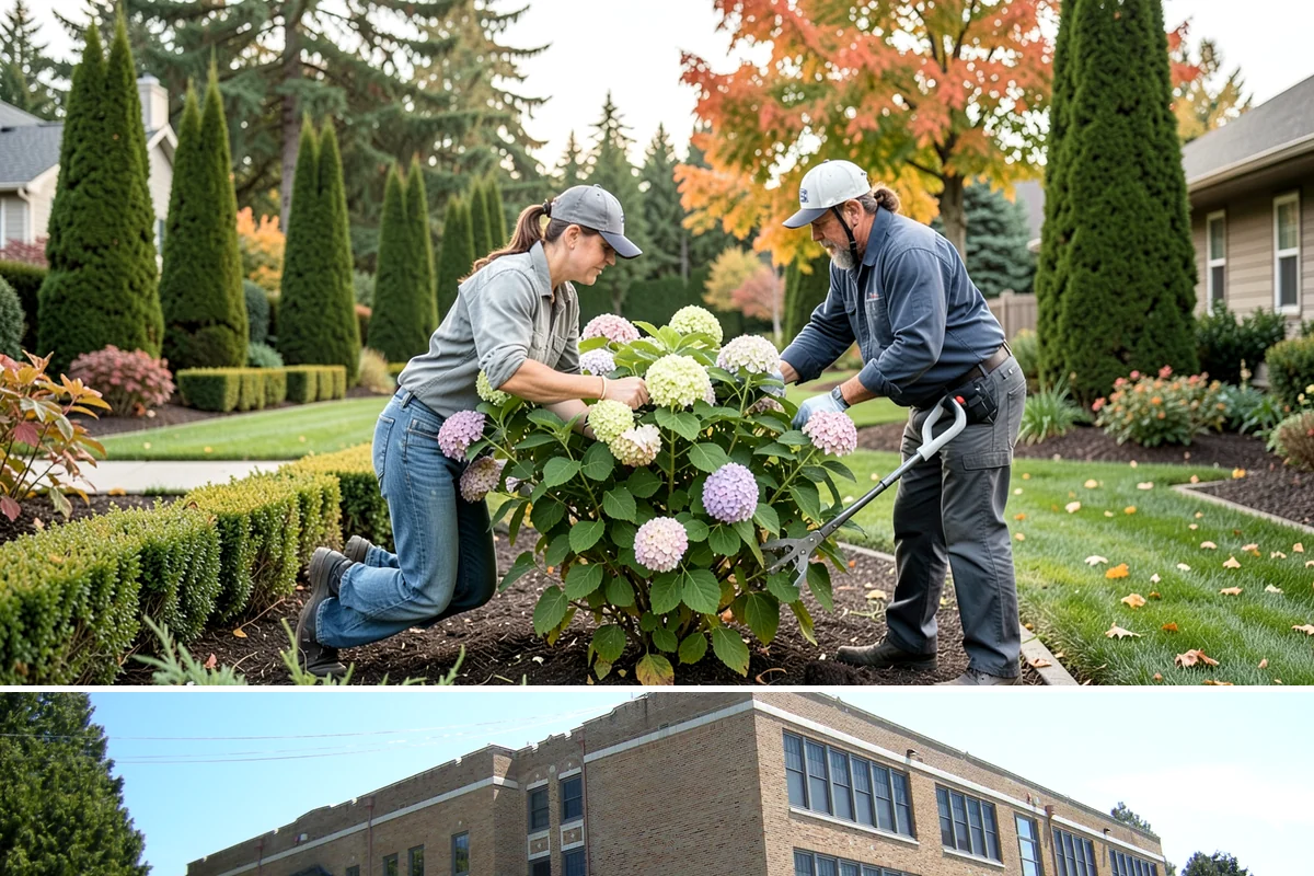 Bulb Planting in Maple Valley, King County, WA - Planted in fall for spring bloom
