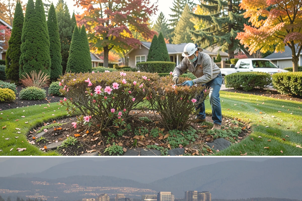 Bulb Planting in Medina, King County, WA - Planted in fall for spring bloom