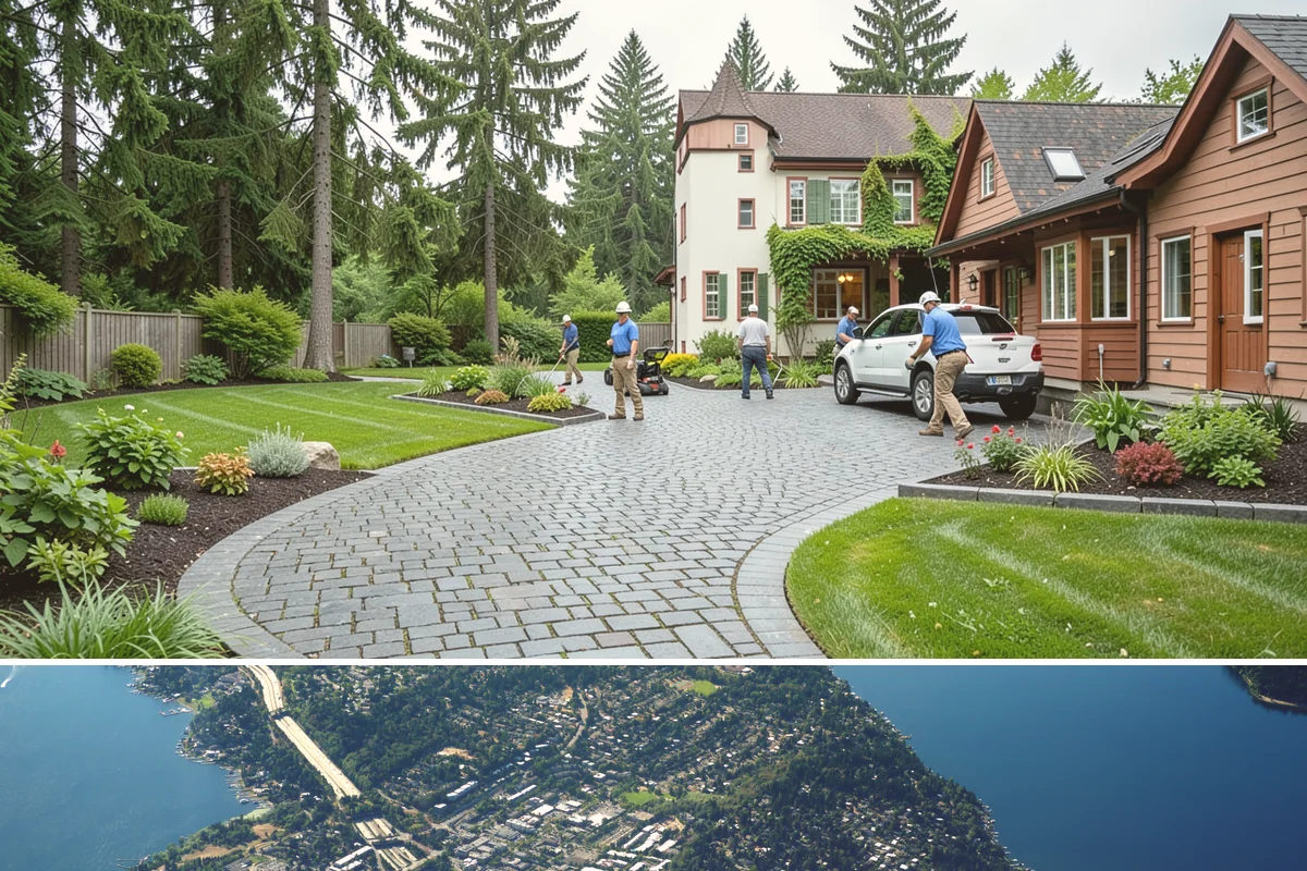 Bulb Planting in Mercer Island, King County, WA - Planted in fall for spring bloom