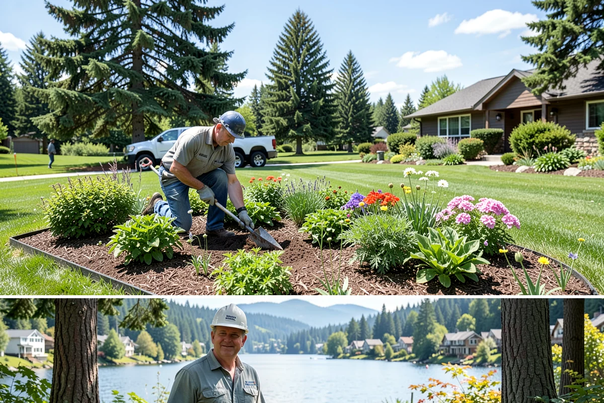 Bulb Planting in Milton, King County, WA - Planted in fall for spring bloom