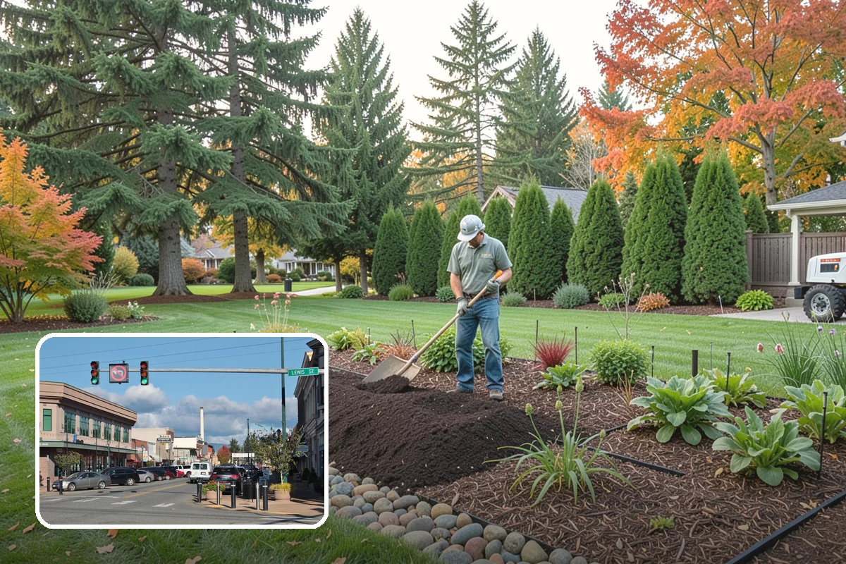 Bulb Planting in Monroe, Snohomish County, WA - Earliest color of the season