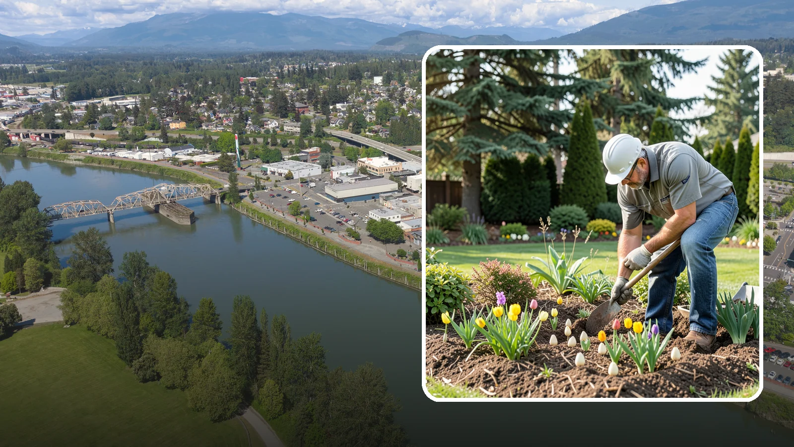 Bulb Planting in Mount Vernon, Skagit County, WA - Spring and seasonal bulbs planted in fall for waves of early color when the garden needs it most.
