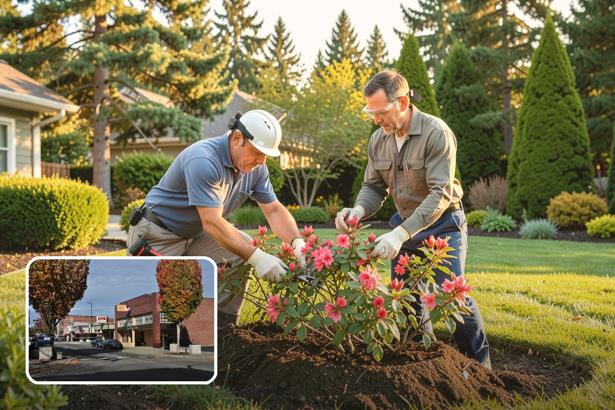 Bulb Planting in Puyallup, Pierce County, WA - Earliest color of the season