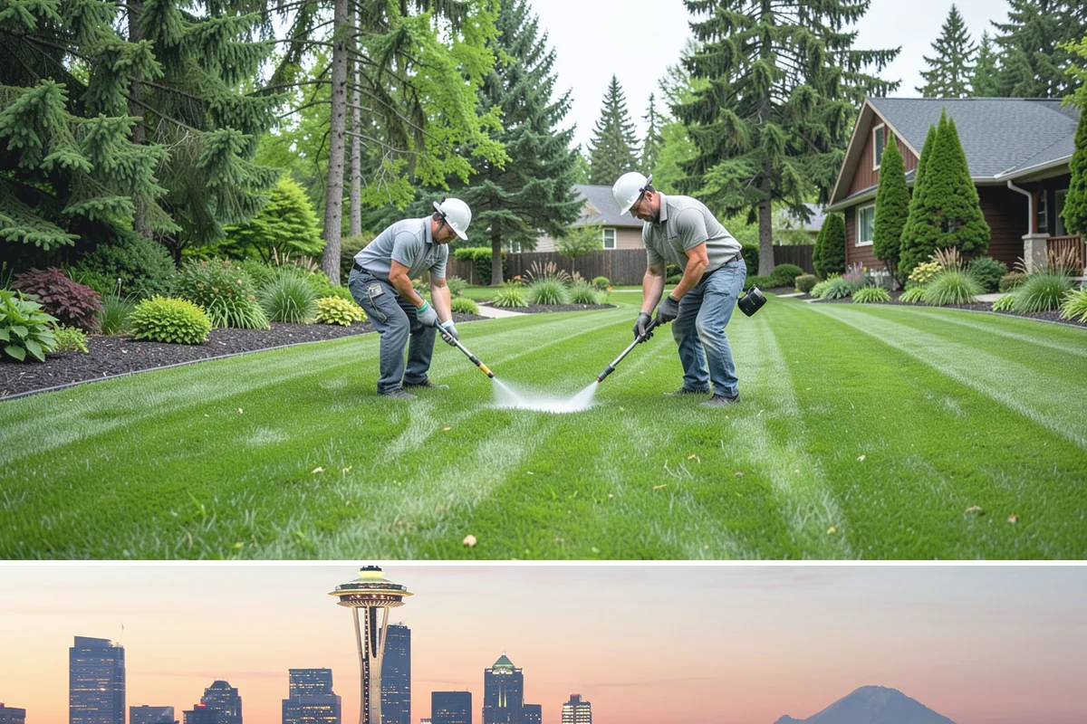 Bulb Planting in Seattle, King County, WA - Planted in fall for spring bloom