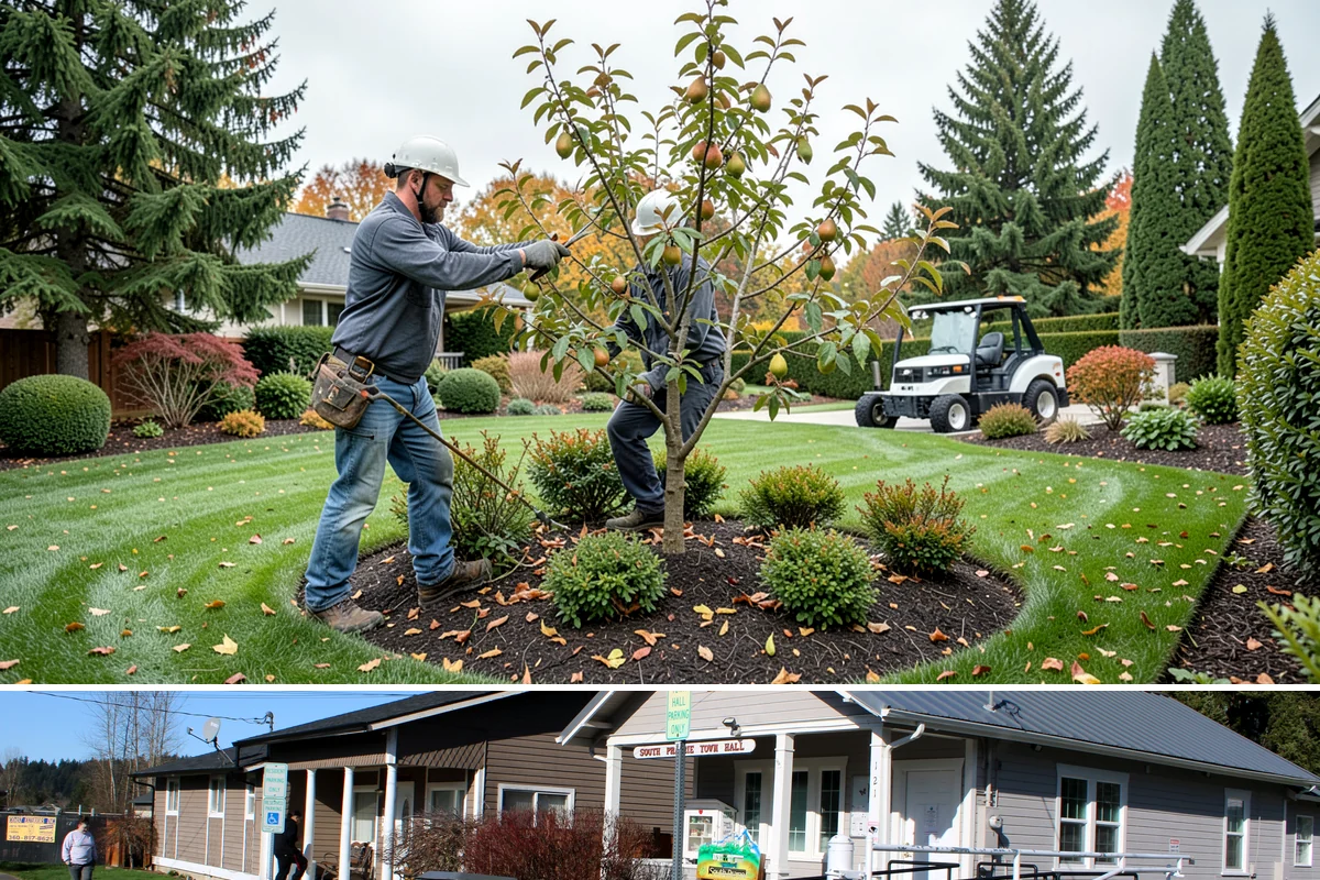 Bulb Planting in South Prairie, Pierce County, WA - Planted in fall for spring bloom