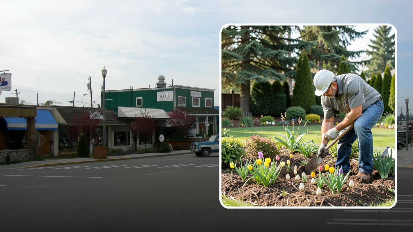 Bulb Planting in Stanwood, Snohomish County, WA - Spring and seasonal bulbs planted in fall for waves of early color when the garden needs it most.
