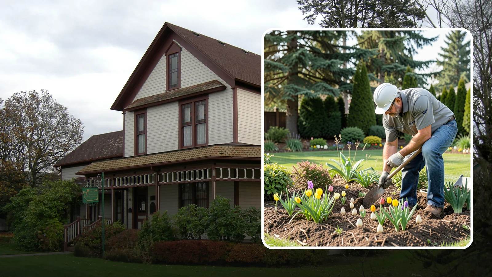 Bulb Planting in Sumner, Pierce County, WA - Spring and seasonal bulbs planted in fall for waves of early color when the garden needs it most.
