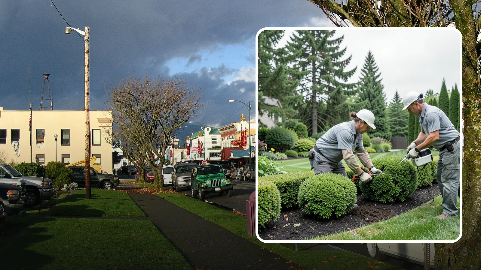 Bush Shaping in Arlington, Snohomish County, WA - Detailed shaping of bushes and shrubs into clean, defined forms that suit your landscape style.